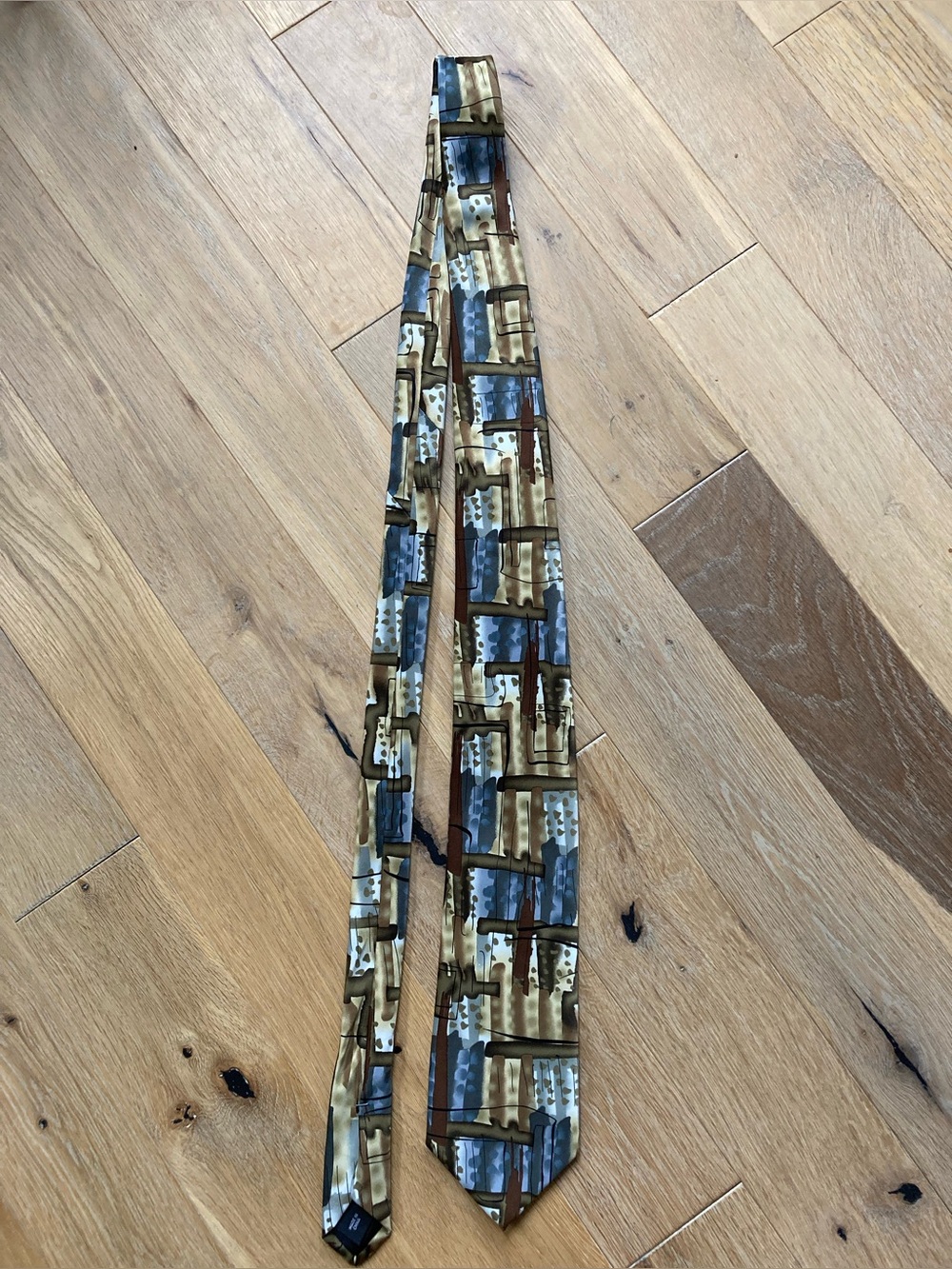 Vintage J. Garcia Silk Necktie New York New York Coll 57